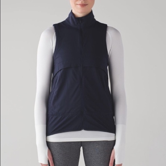 Lululemon Kicking Asphalt Vest  Navy  Blue - Picture 1 of 8